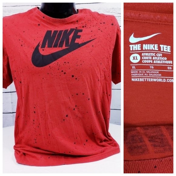 Nike Other - Nike Men's XL Red Signature Basketball T-Shirt